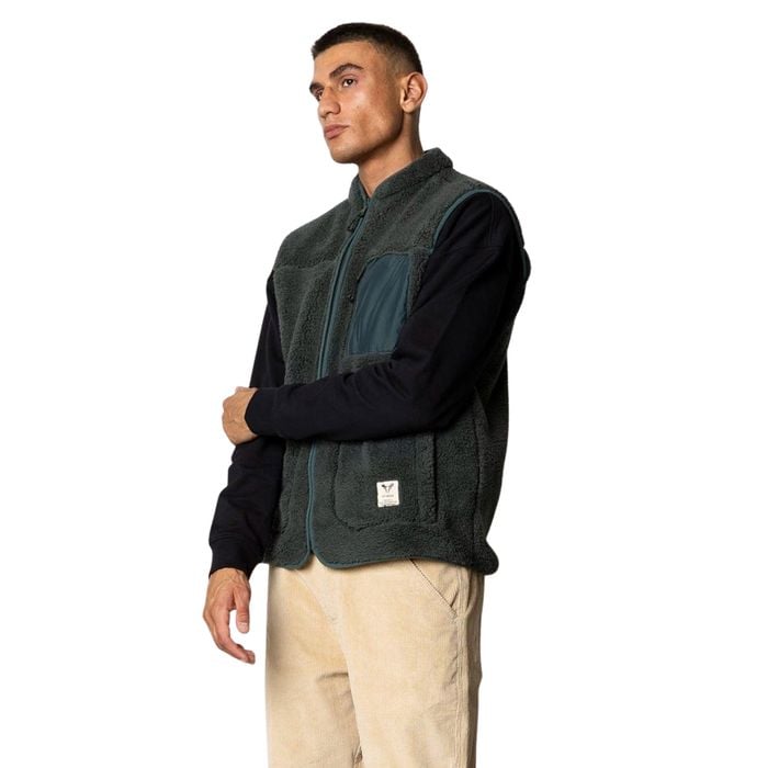 Fat Moose Wood Fleece Bodywarmer Heren