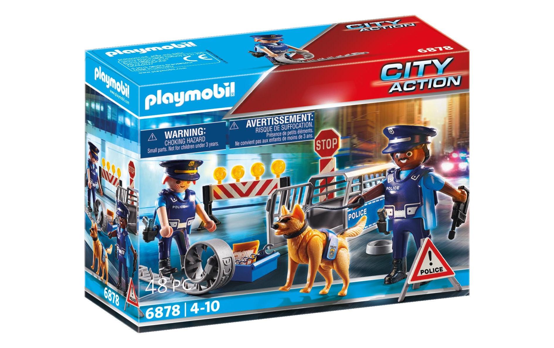 City Action Police-Strassensperre 6878Spielset aus der Serie City Action