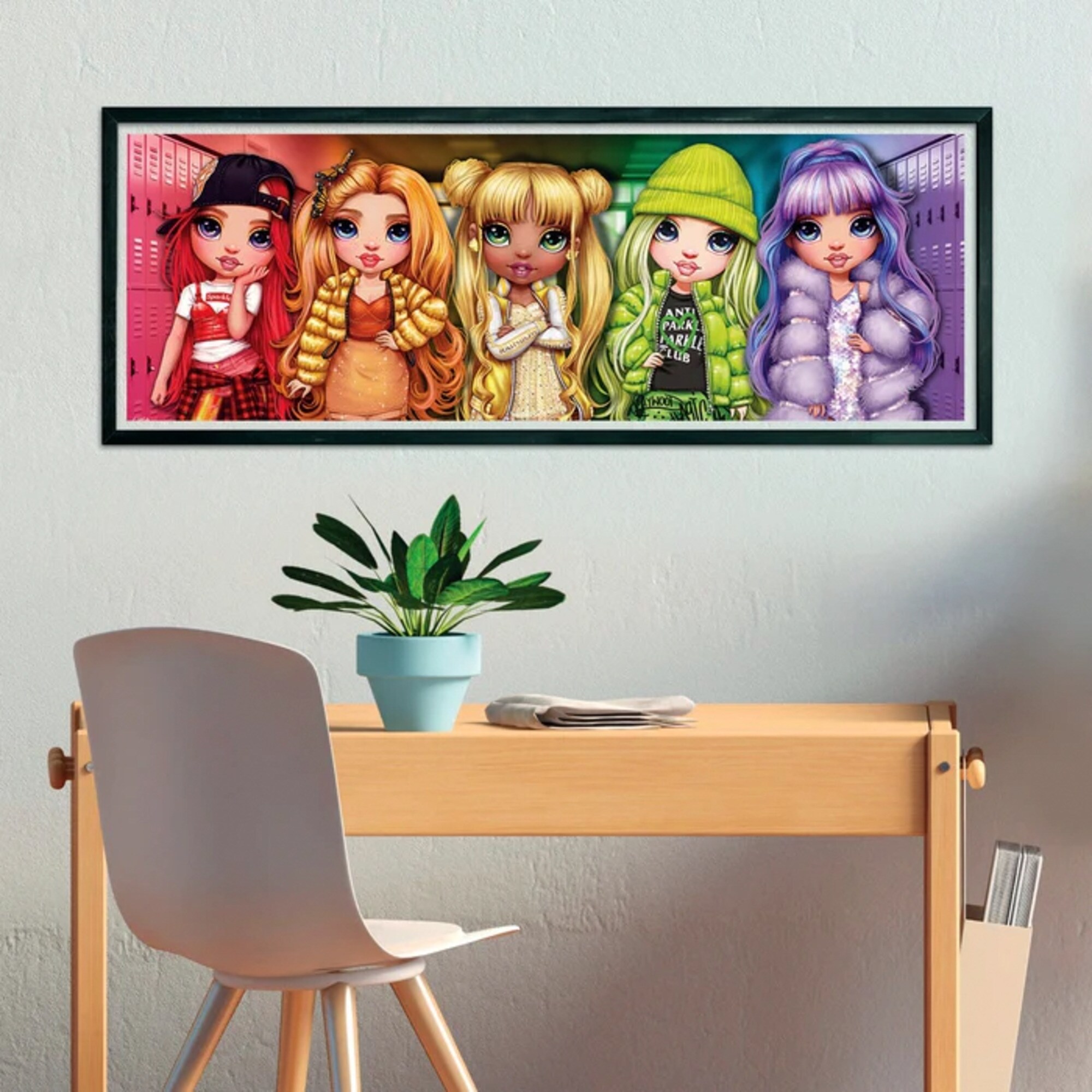 Clementoni Puzzle Supercolor 10 in 1 - Rainbow High