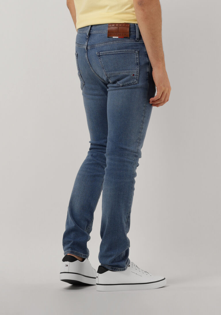 TOMMY HILFIGER blauwe tommy hilfiger slim fit jeans slim bleecker pstr