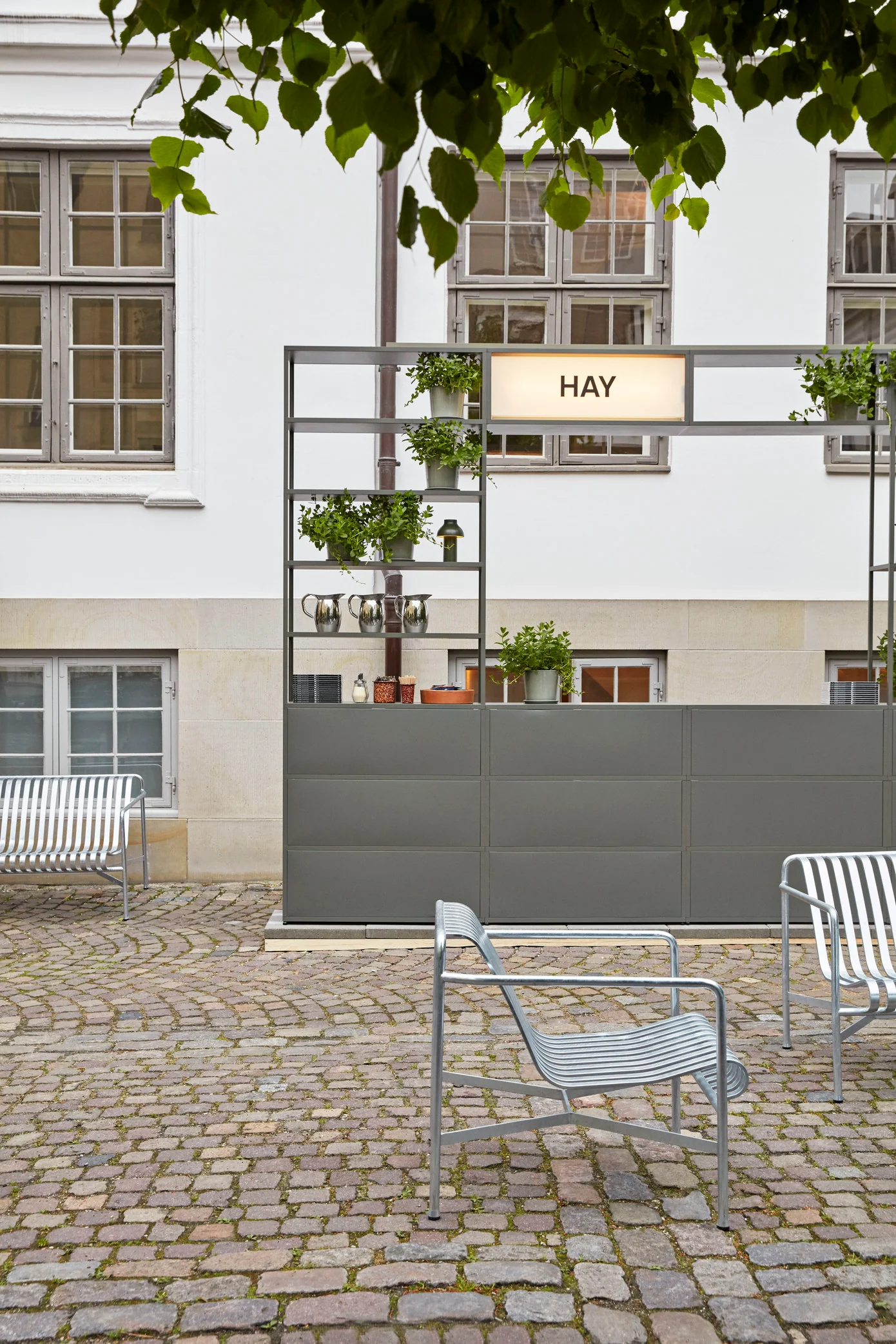 HAY  Palissade Lounge Low havestol - Hot Galvanised
