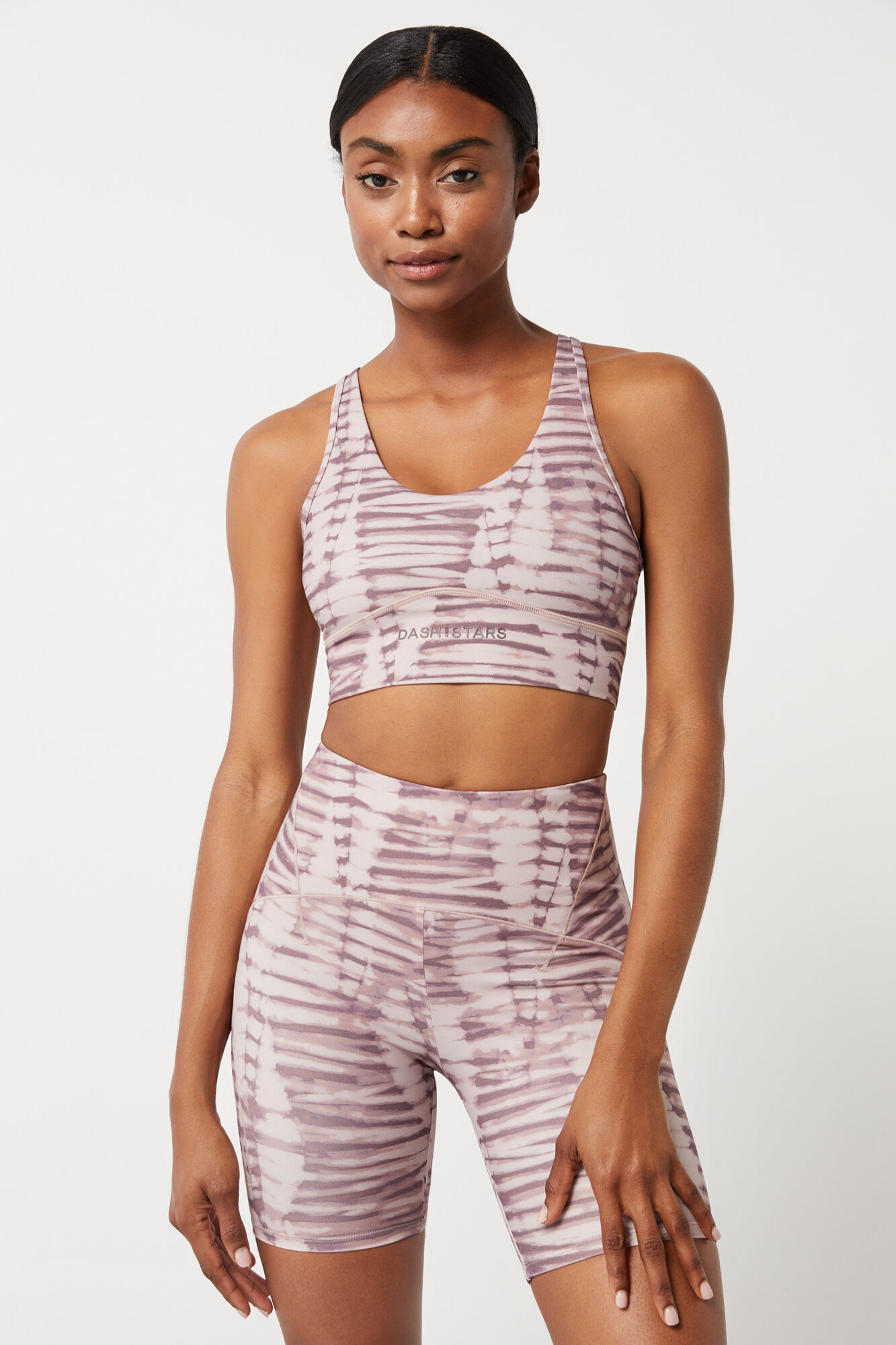 sutiã esportivo Soft Move tie-dye