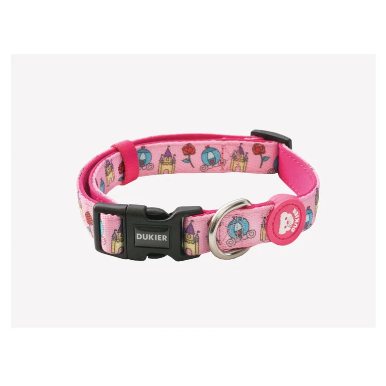 Coleira Dukier Princess Print para Cães