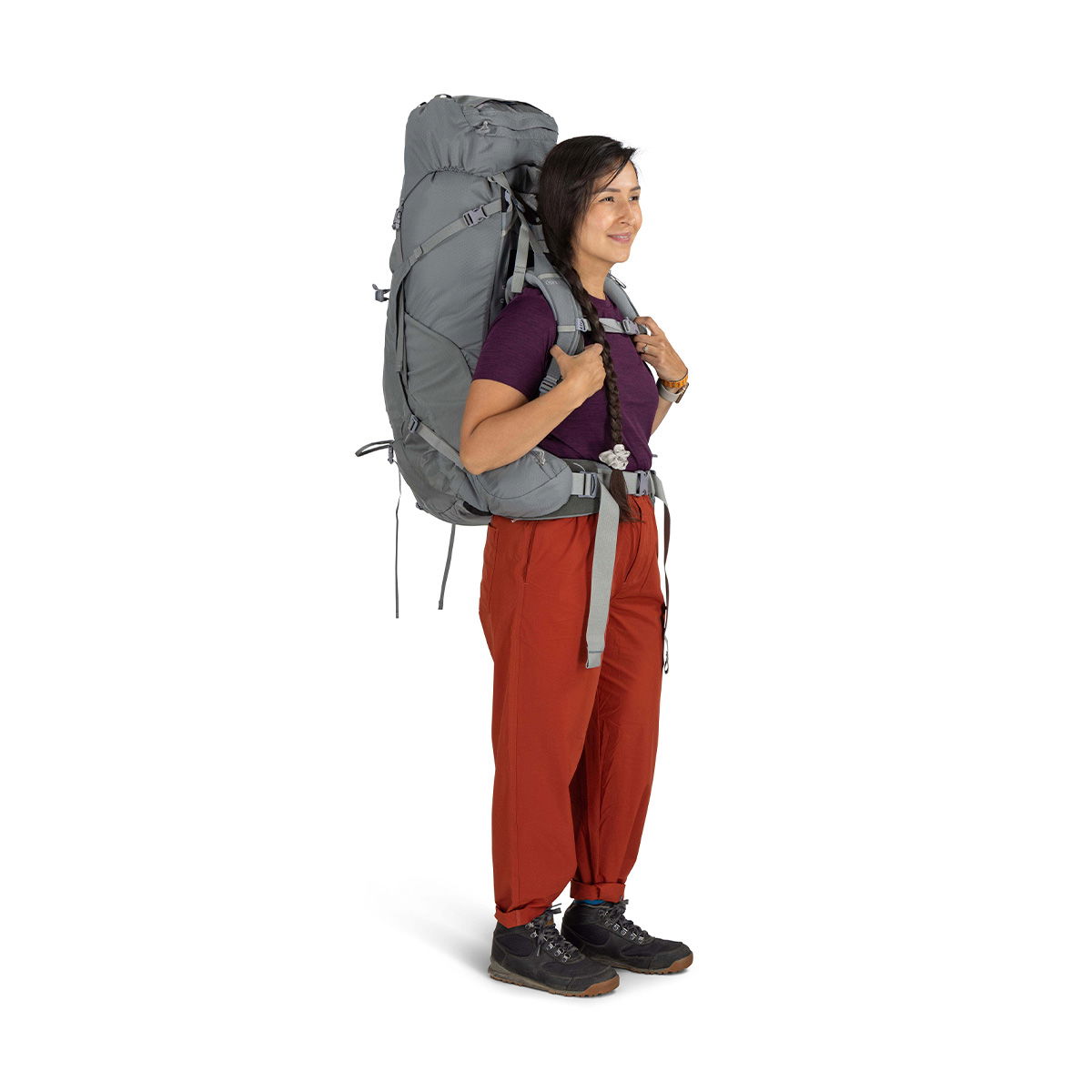 Osprey Ariel 65 L vandrerygsæk, dame (Medium Grey)