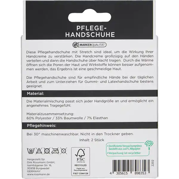 Pflegehandschuhe Stretch