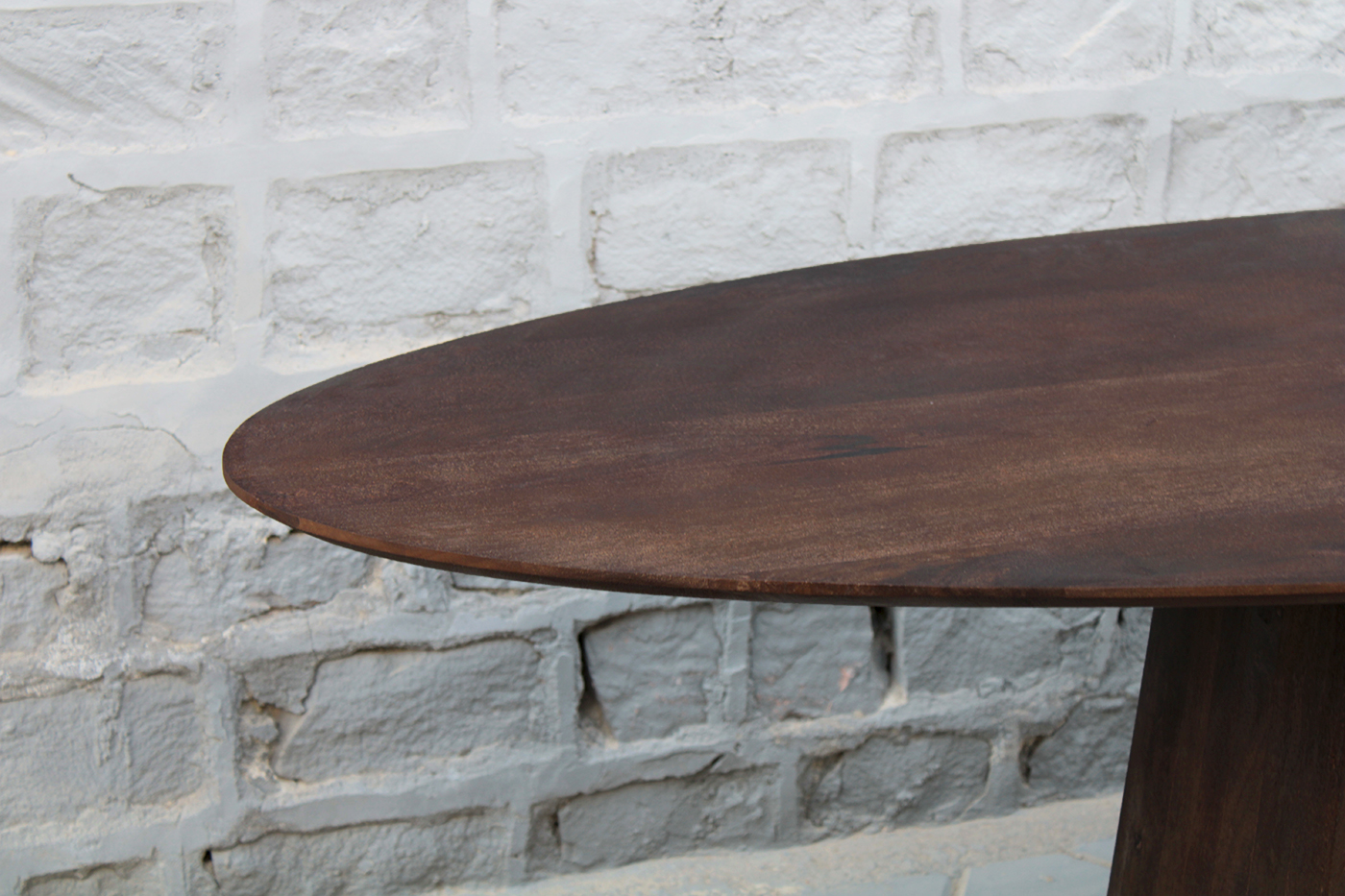 Eetkamertafel Oslo ovaal Bruin 200cm