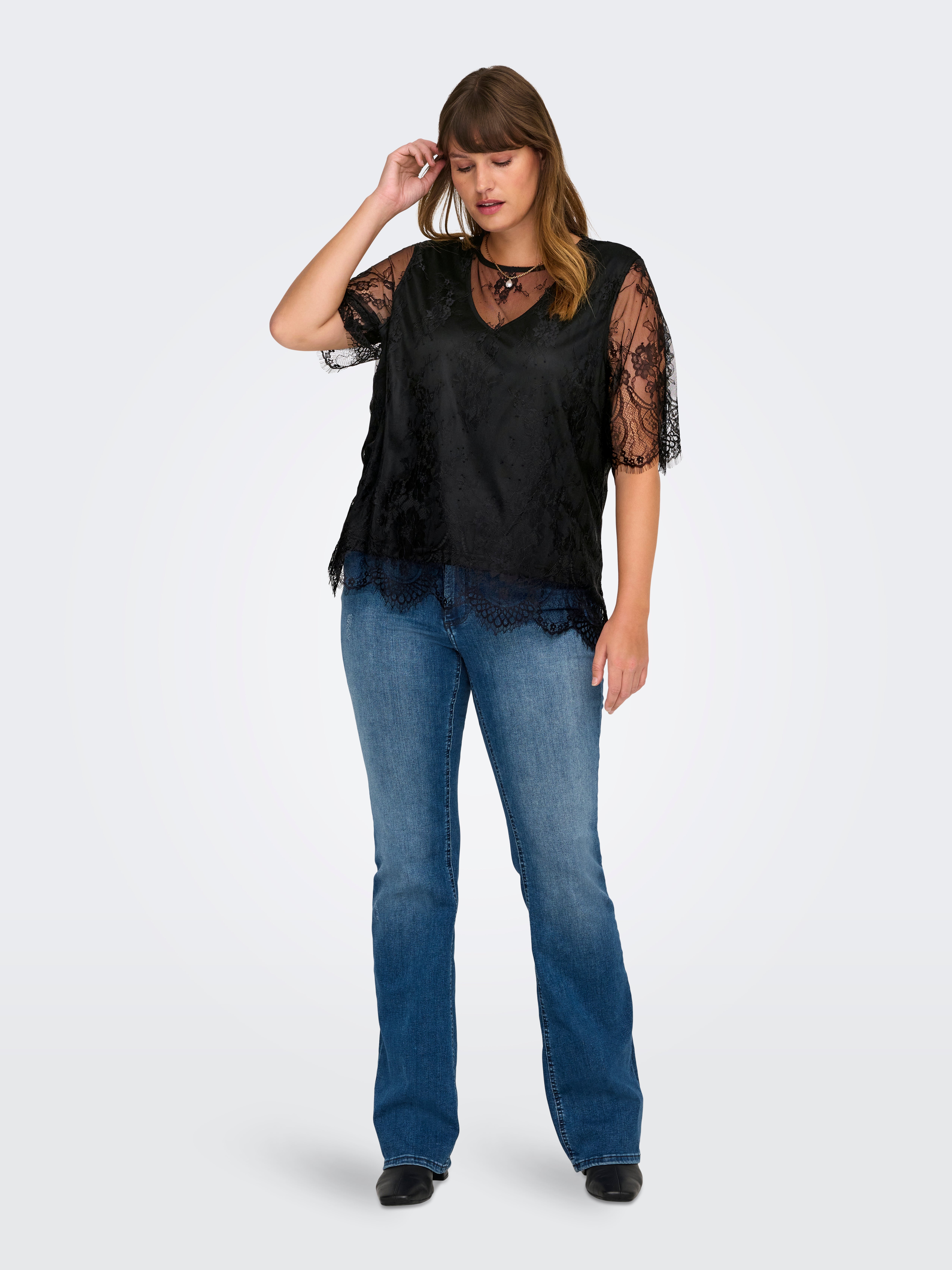 CAREVERLYN Top Black