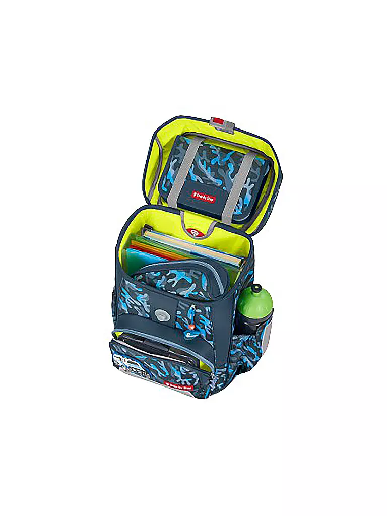 STEP BY STEP Schultaschen Set Cloud 5tlg Police Truck Diego schwarz