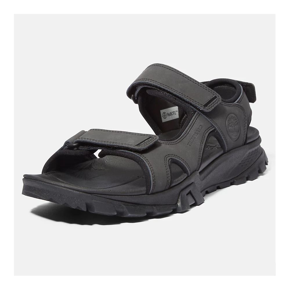 Timberland LINCOLN PEAK - Sandales Homme black leather