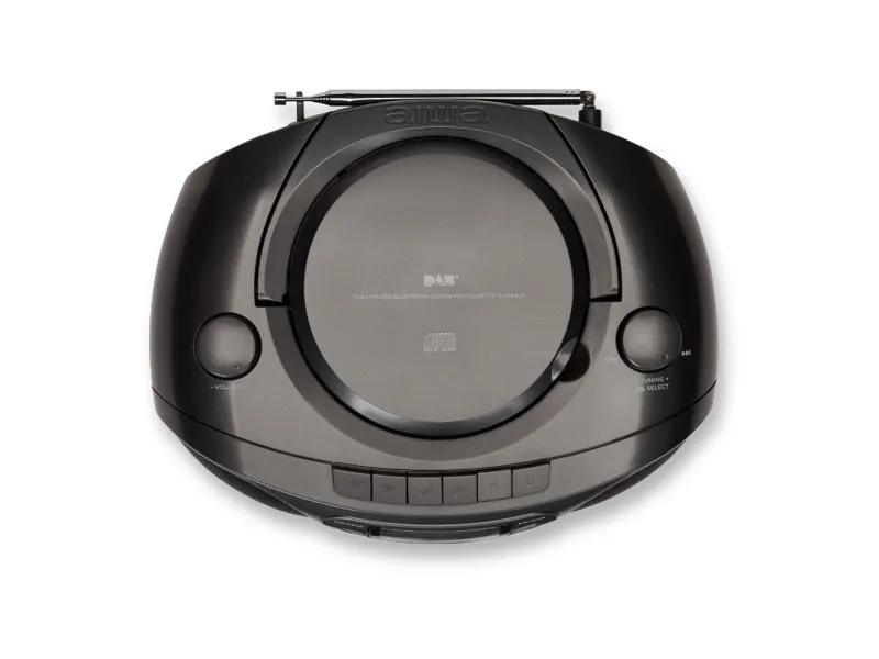 Aiwa BBTC-660DAB/MG, Analog & digital, DAB , FM, Afspiller, CD, Program, Top