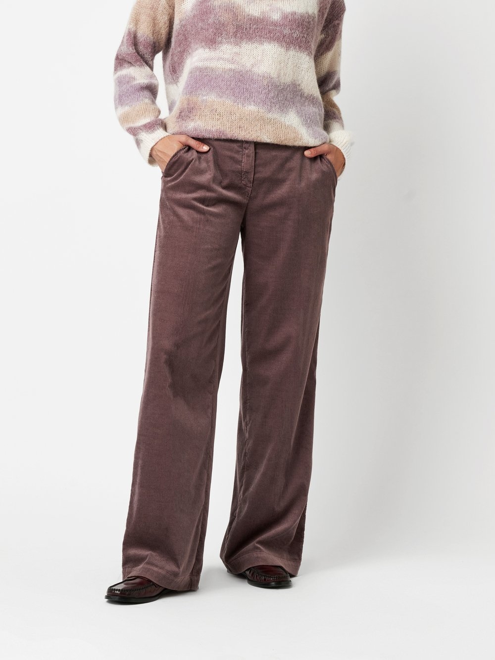 TONI Palazzohose »Luisa Palazzo«  Relaxed Fit, aus seidigem Cord