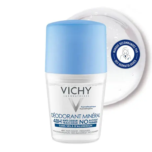 Vichy Déodorant Minéral 48h Roll-On 50ml