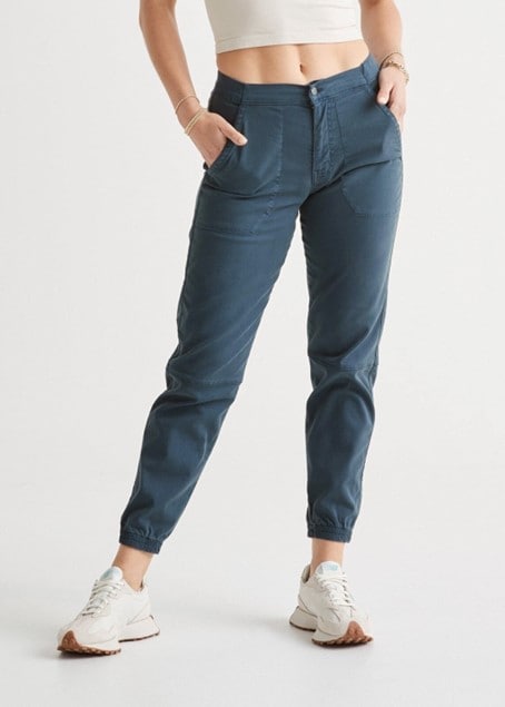 DU/ER Live Free High Rise Jogger Dame<br>Myk og UTROLIG komfortabel!