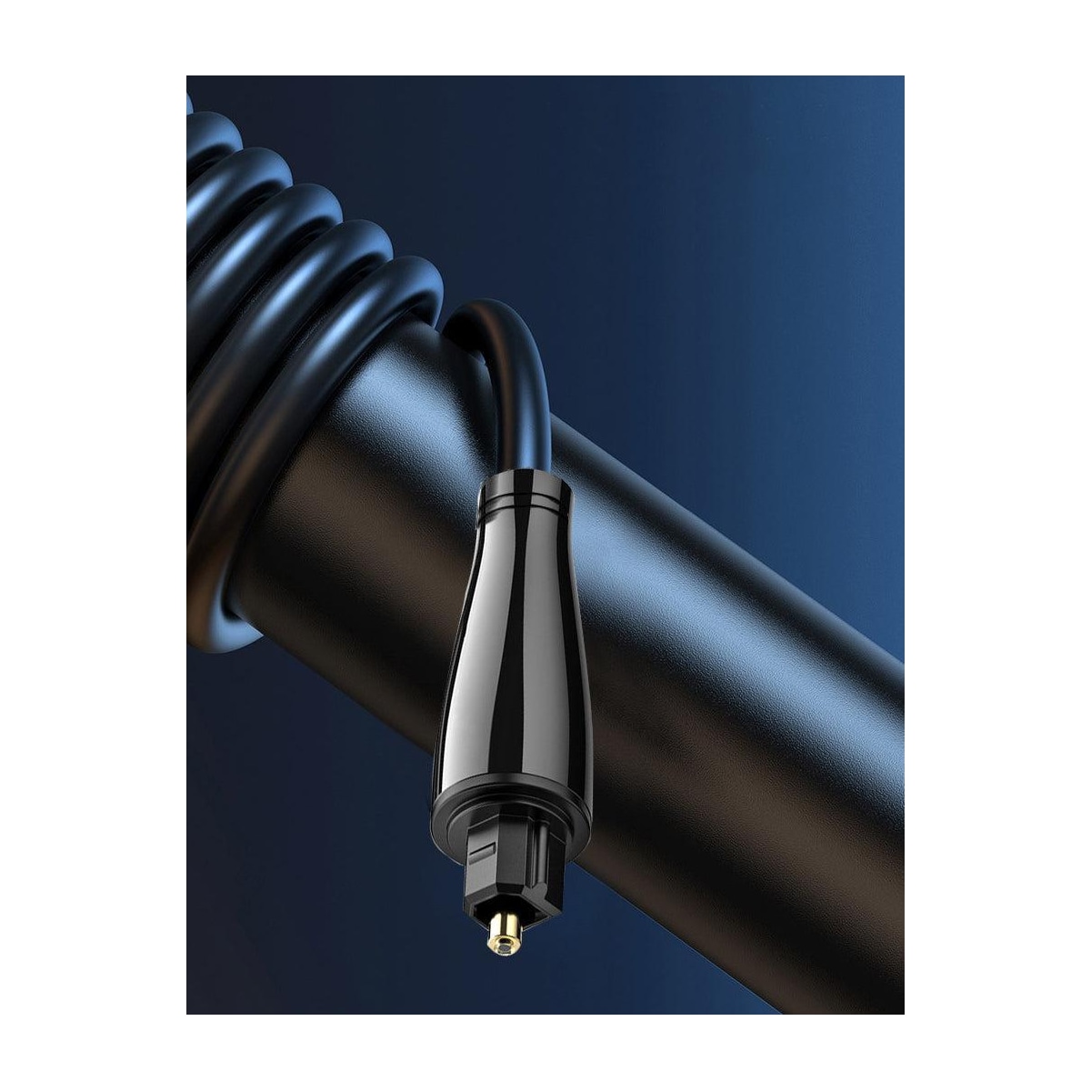 NÖRDIC 1m Toslink/SPDIF optisk fiberkabel