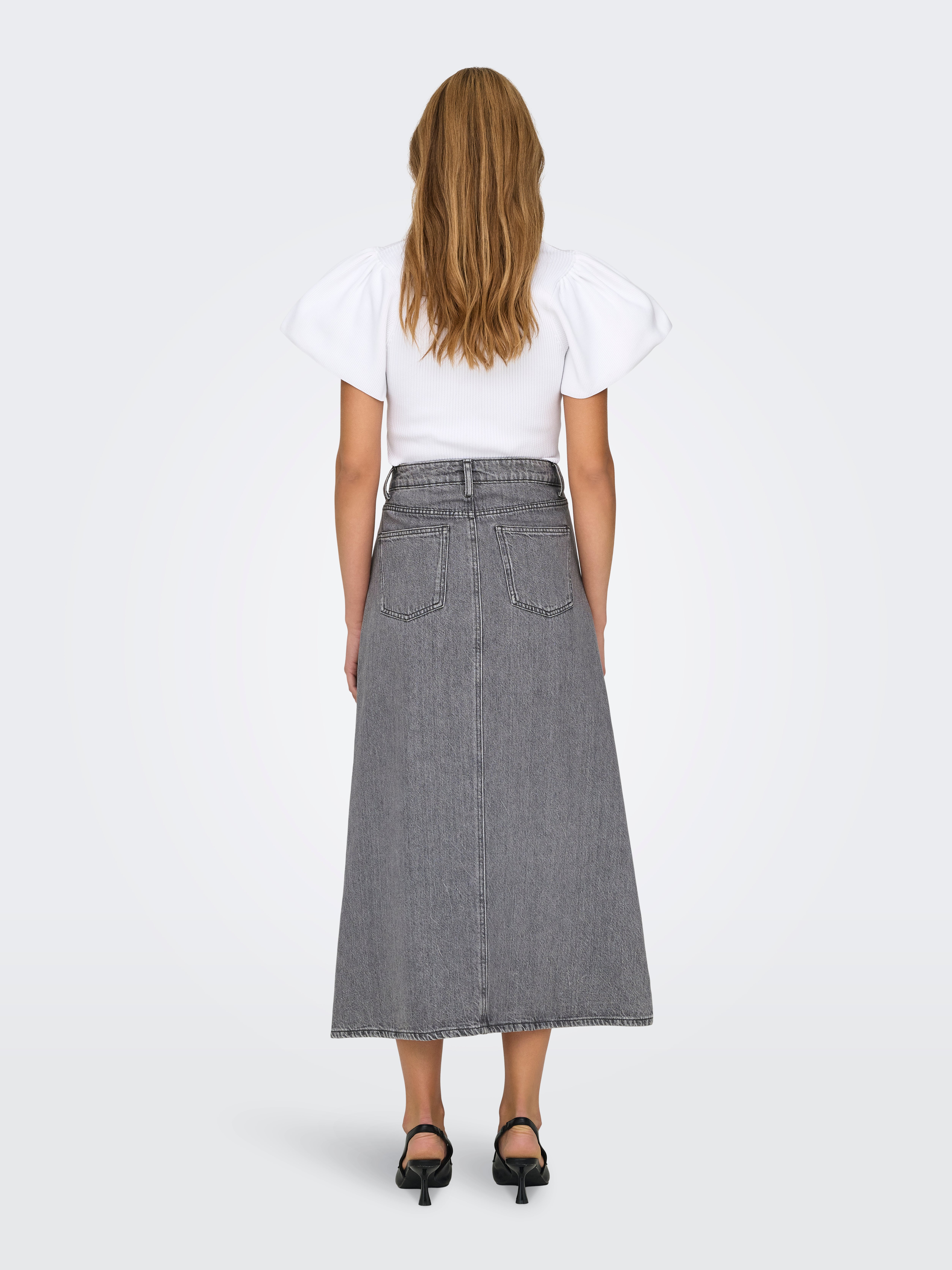 ONLOLIVIA Jeansrock Grey Denim