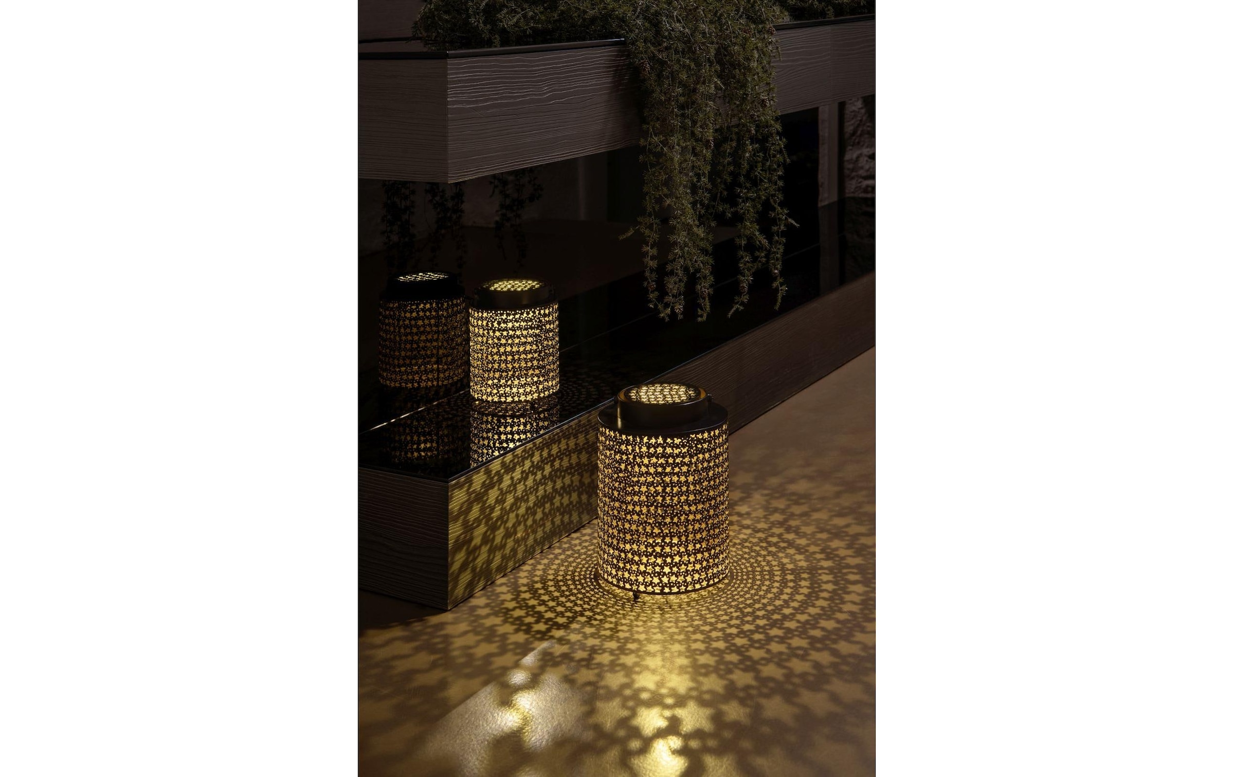STT LED Laterne »Aura stars« Warmweiss