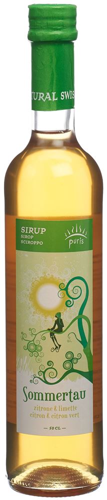 PURIS Sirup Zauberland Sommertau Sirup BIO Glasfl 50 cl