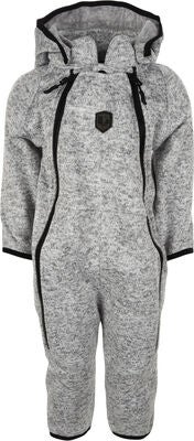 Lindberg Bormio Fleecedress, Grey Melange