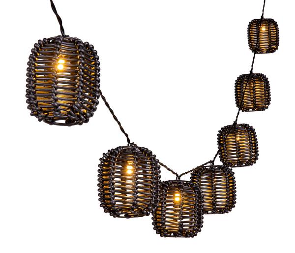 Dehner Solar-Lichterkette Lira, ca. L180 cm
