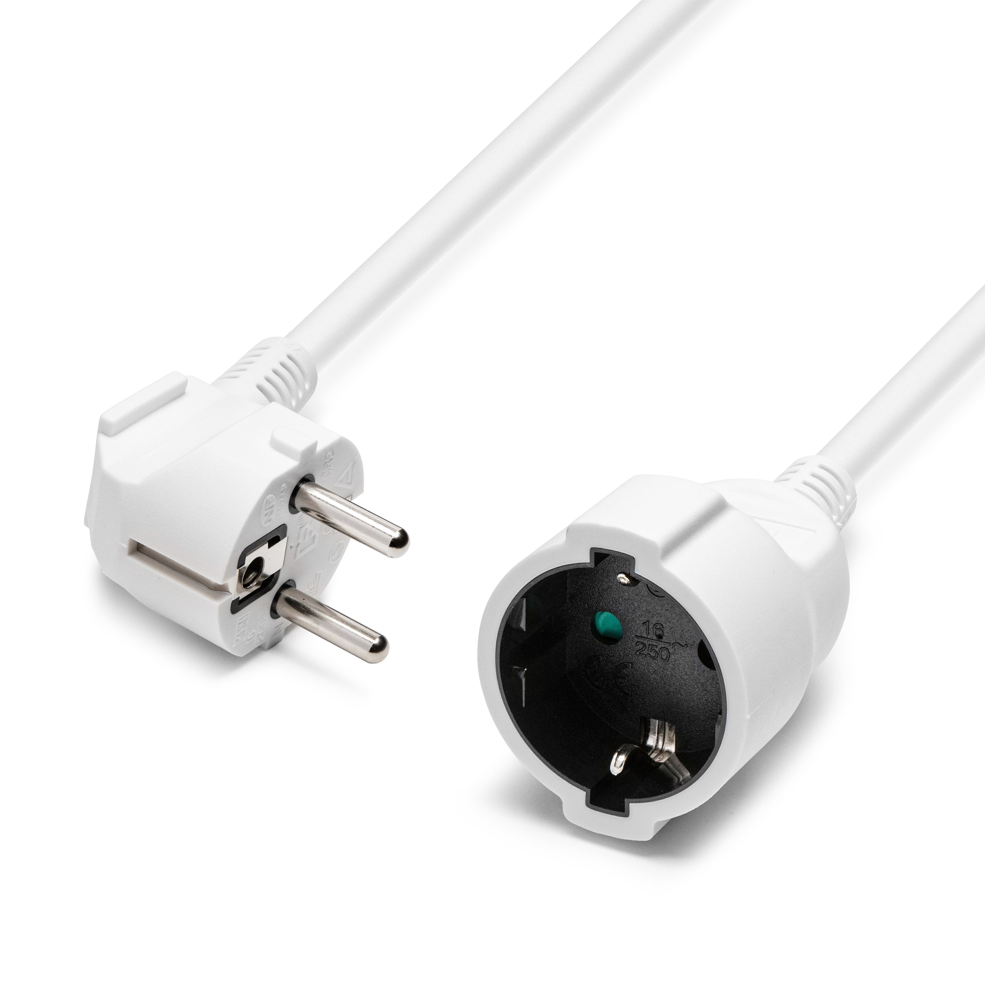 Luxorparts Jordet forlengelseskabel 5 m 2-pk.
