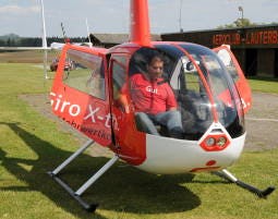 Hubschrauber-Rundflug in Suhl als Geschenk