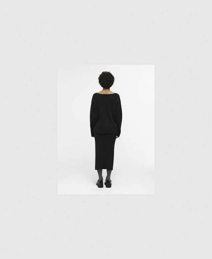 Object OBJREYNARD V-NECK PULLOVER NOOS Black