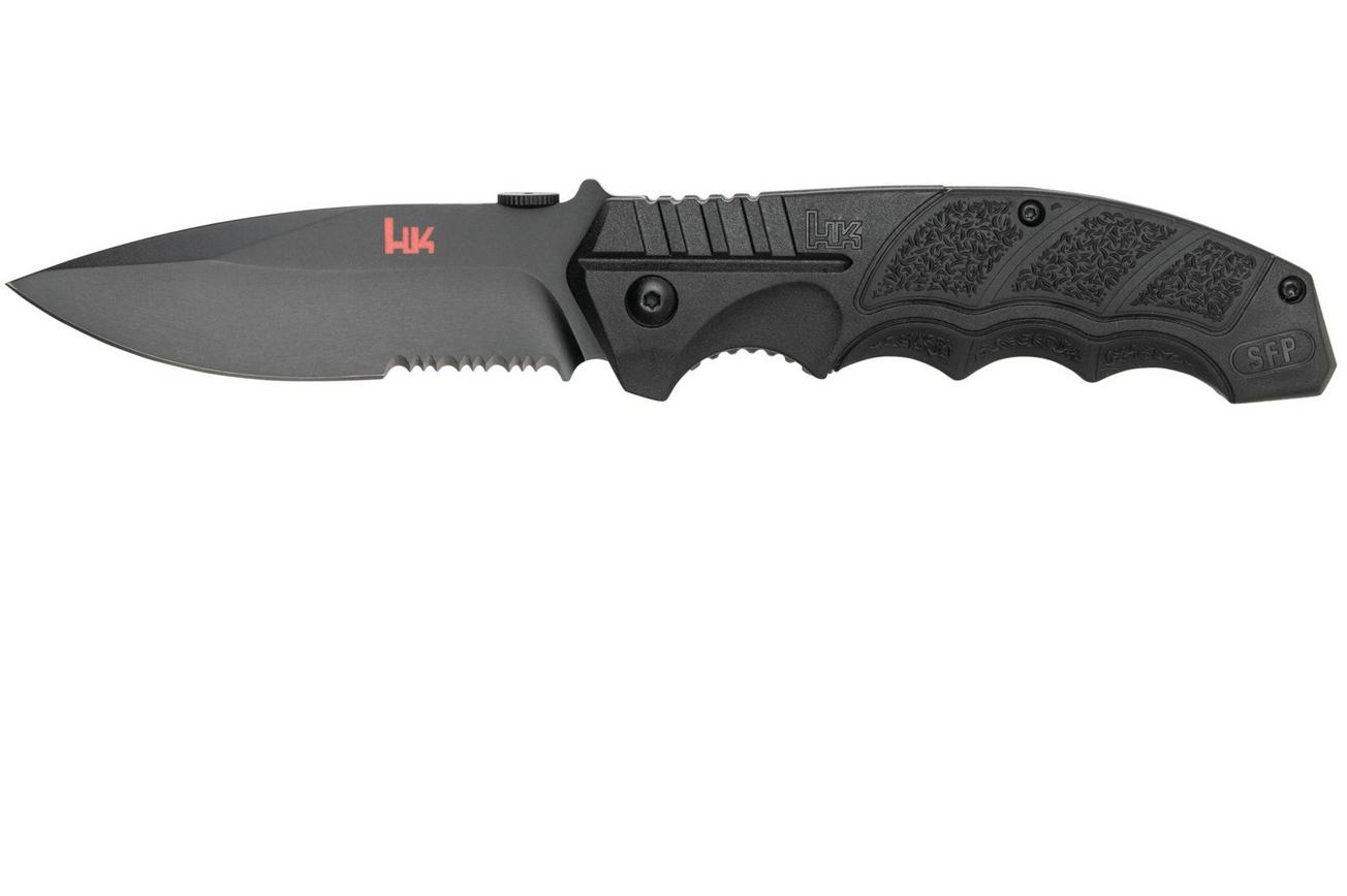 Heckler & Koch SFP Tactical Folder Black 01HK501, zakmes
