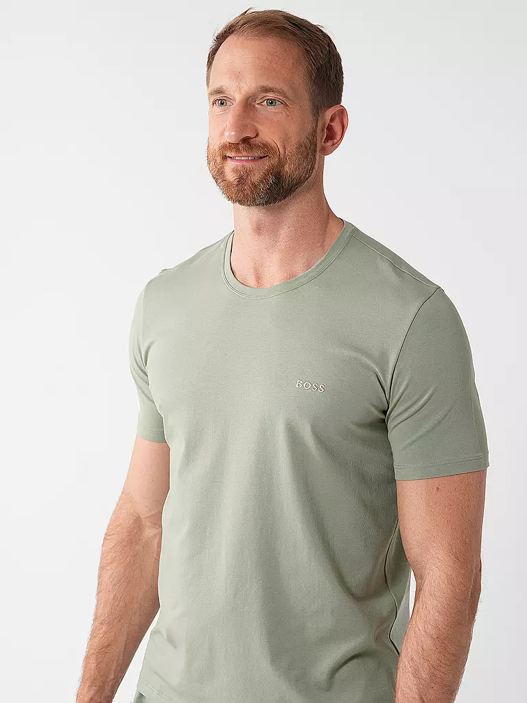 BOSS Loungewear T-Shirt  hellgrün