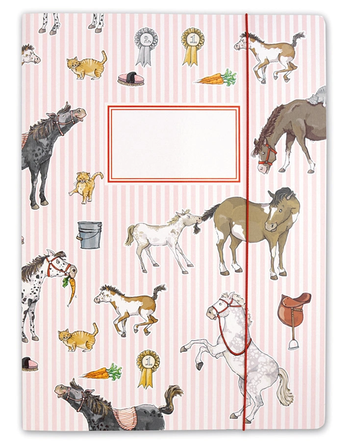 Sammelmappe PONY A4 in bunt
