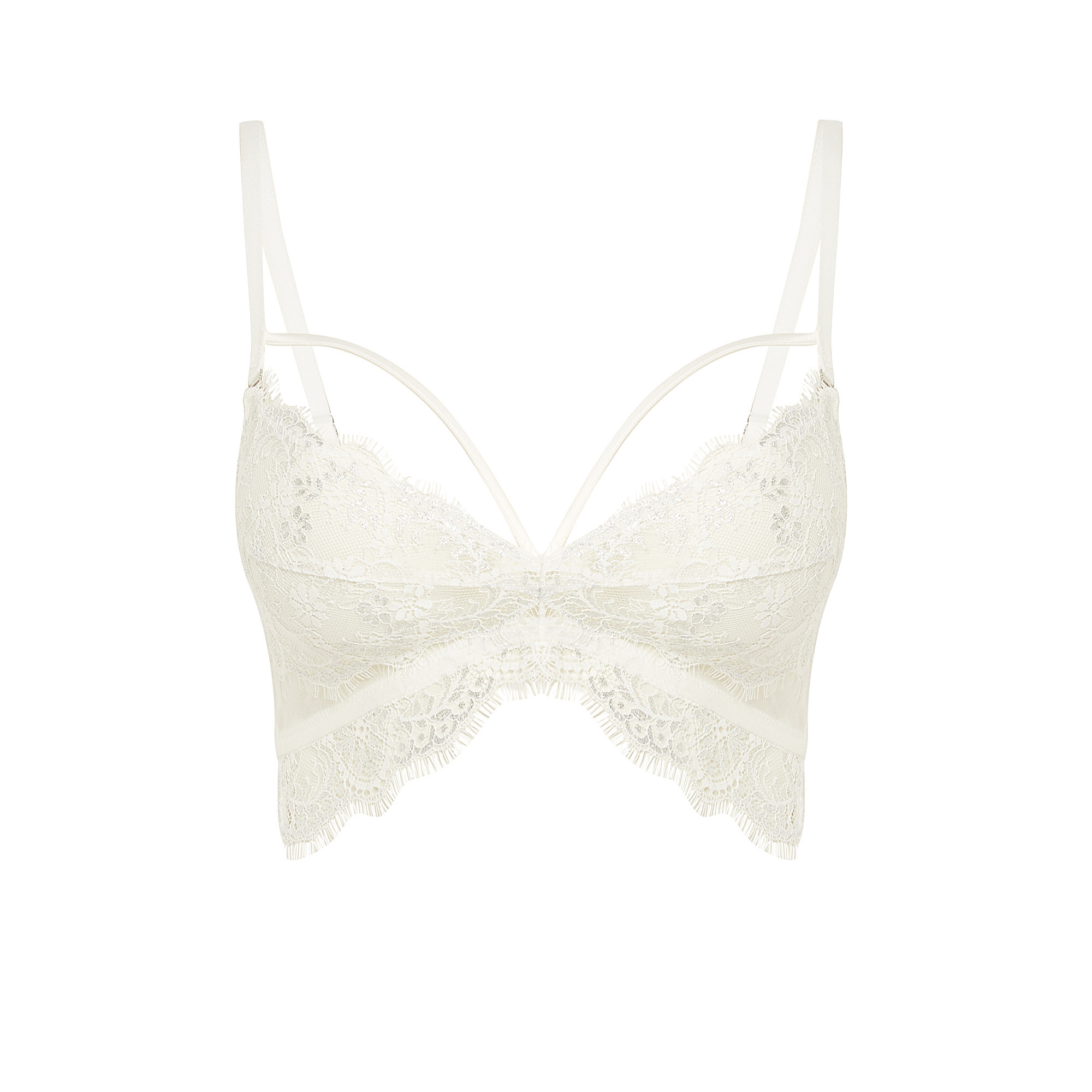 Soutien-gorge triangle en dentelle