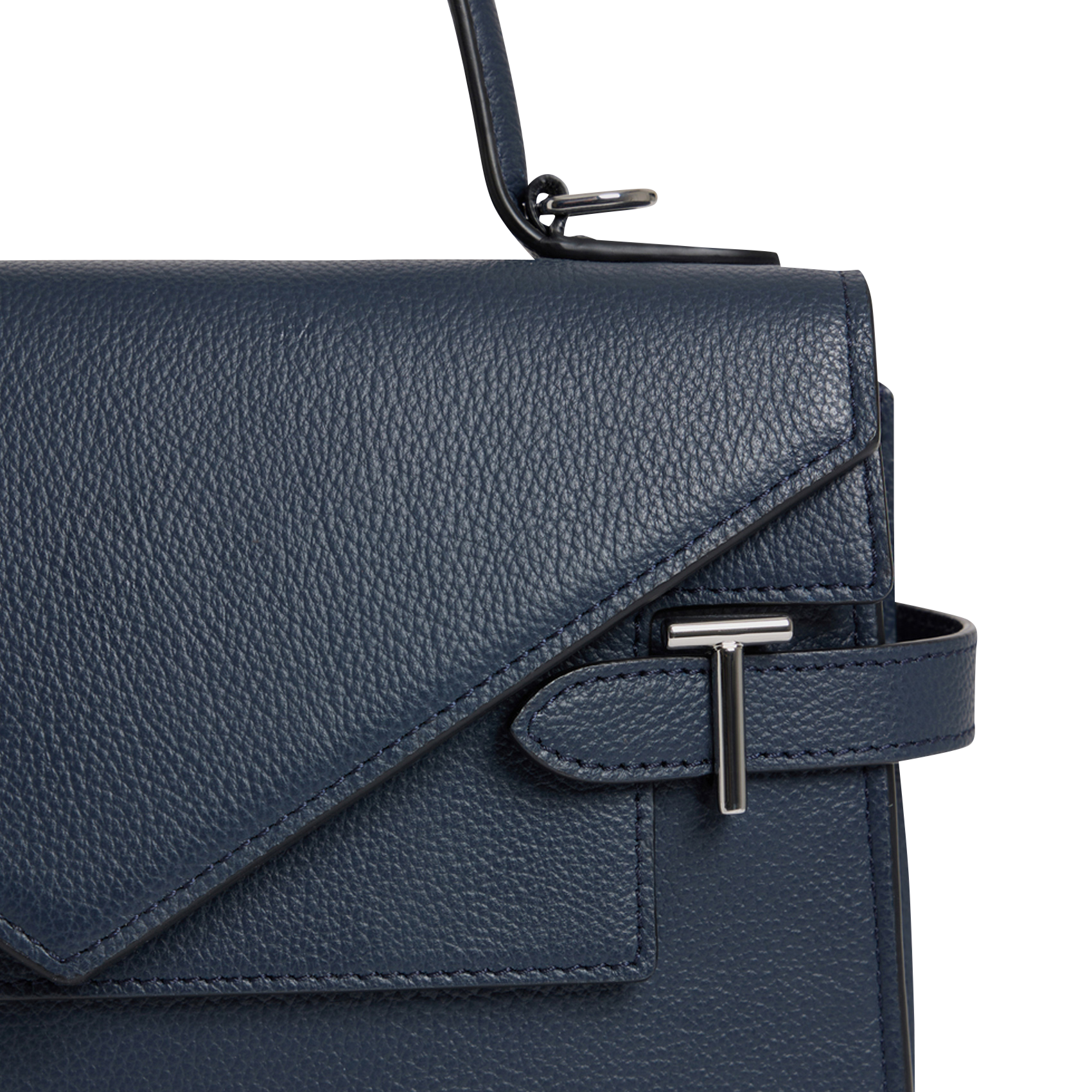 EMILIE - Sac à main en cuir | Bleu