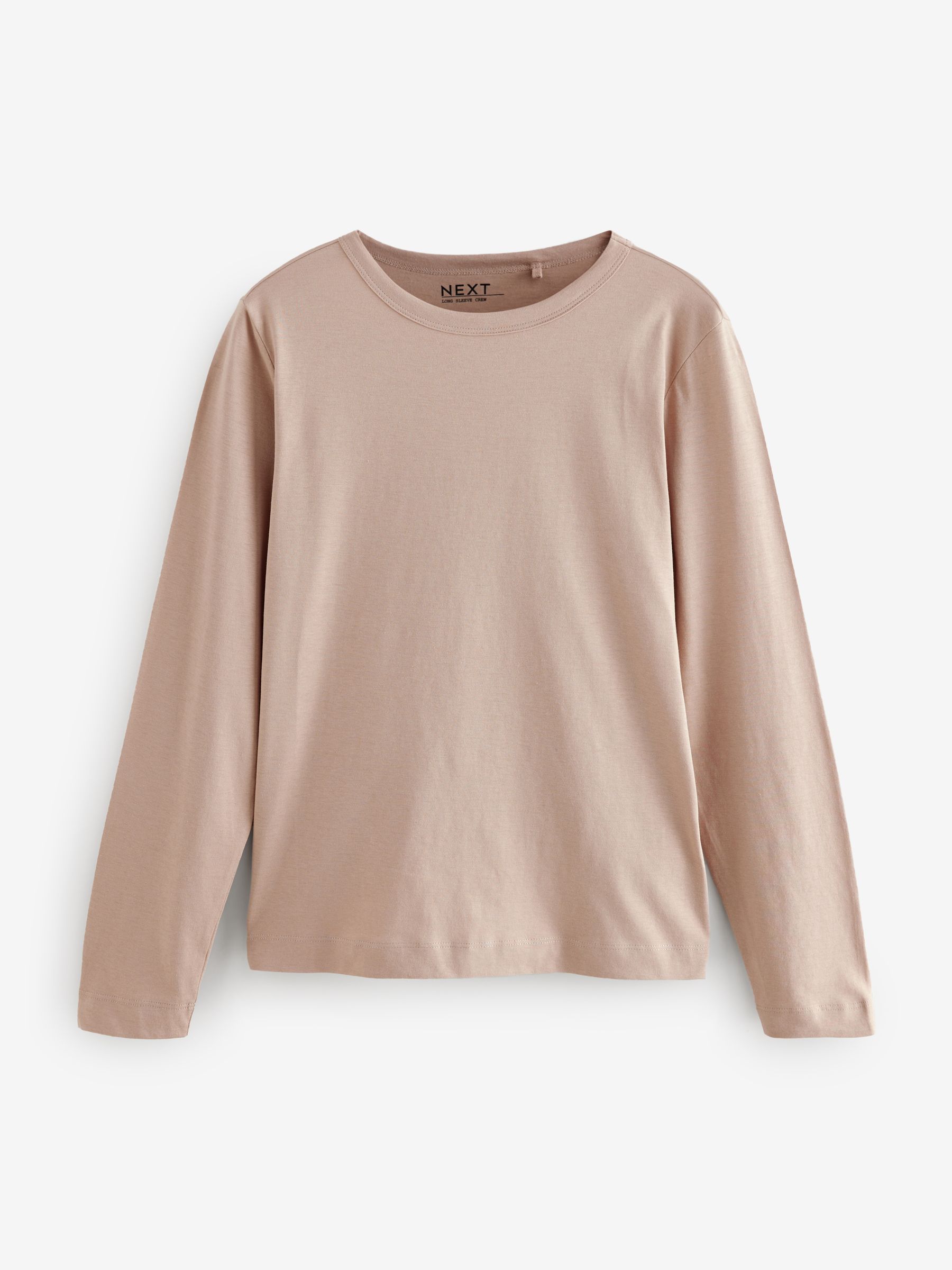 Multi - Set van 3 stuks 100% katoenen T-shirts met lange mouwen