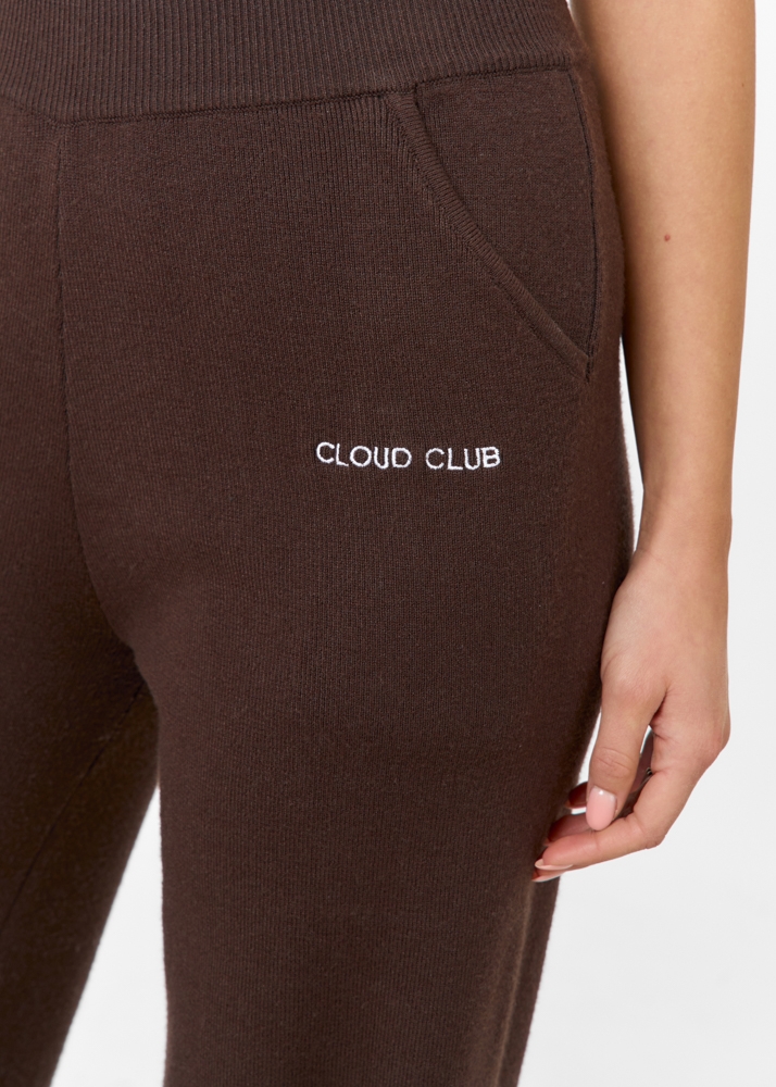 Olivia broek choco bruin