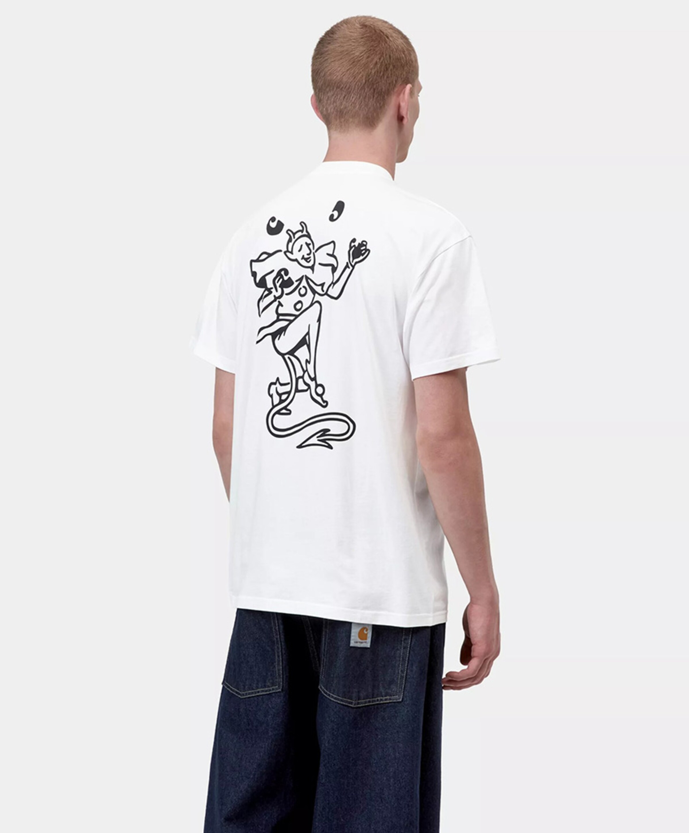 Carhartt WIP Heren T-shirt wit
