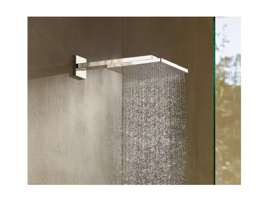 HANSGROHE Douche de tête Raindance E 300 1 jet EcoSmart 9 l min avec bras de douche chromé