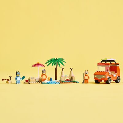 LEGO Bluey 11202 Bluey og familiens biltur til stranden