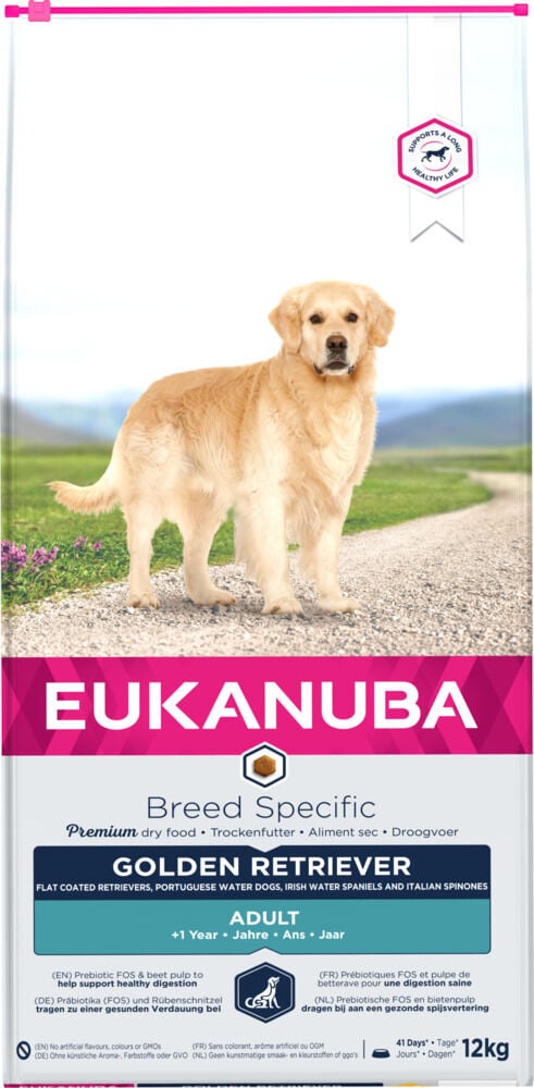 Eukanuba Golden Retriever Adult - Hondenvoer - 12 Kilogram - kip