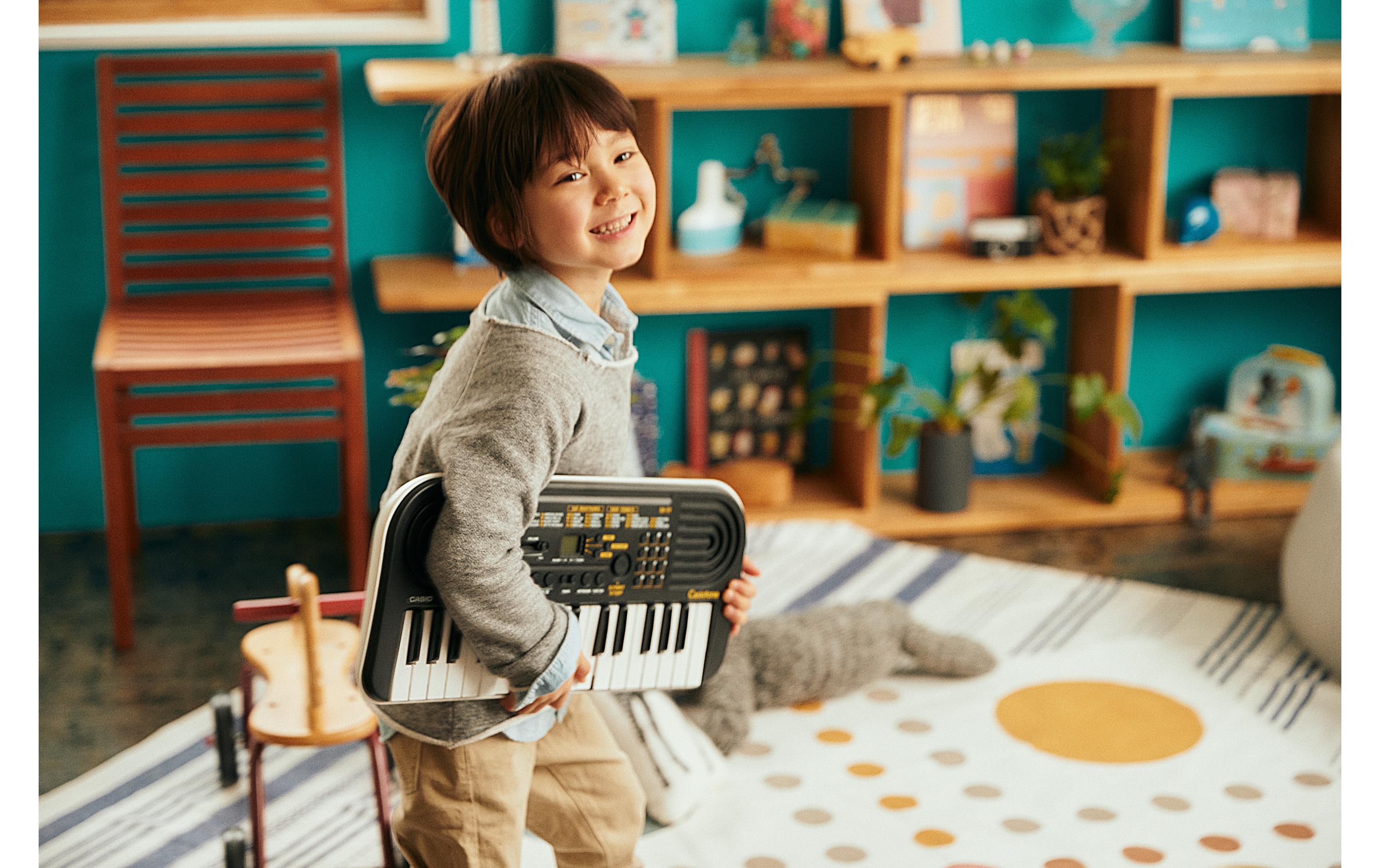 Keyboard SA-51Keyboard mit 32 Mini-Tasten und 100 Klangfarben