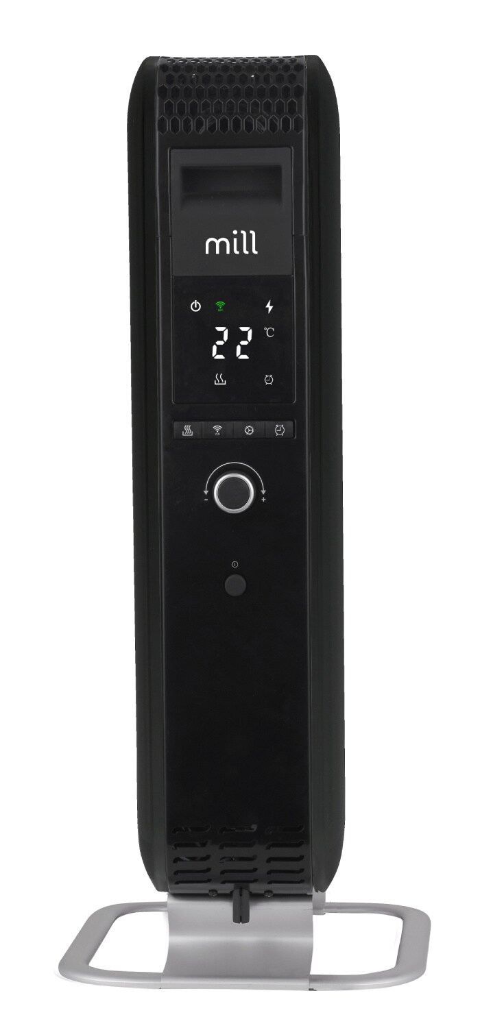 Mill Gentle Air WiFi Oil Heater 2000W Black