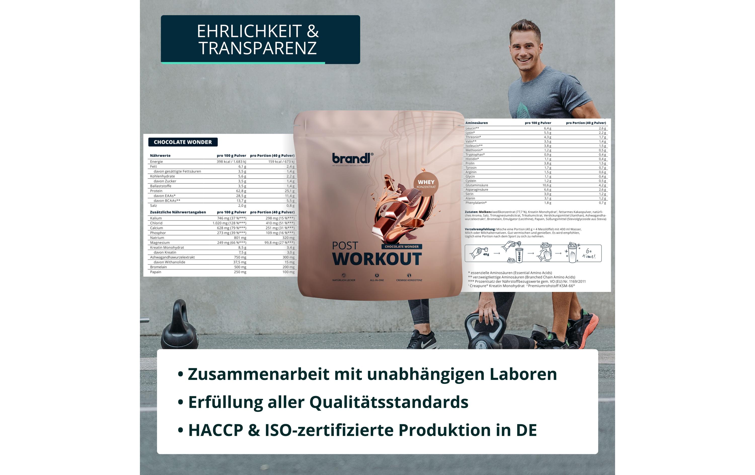 Pulver Pure Protein Schokolade 1000 gProtein-Shake