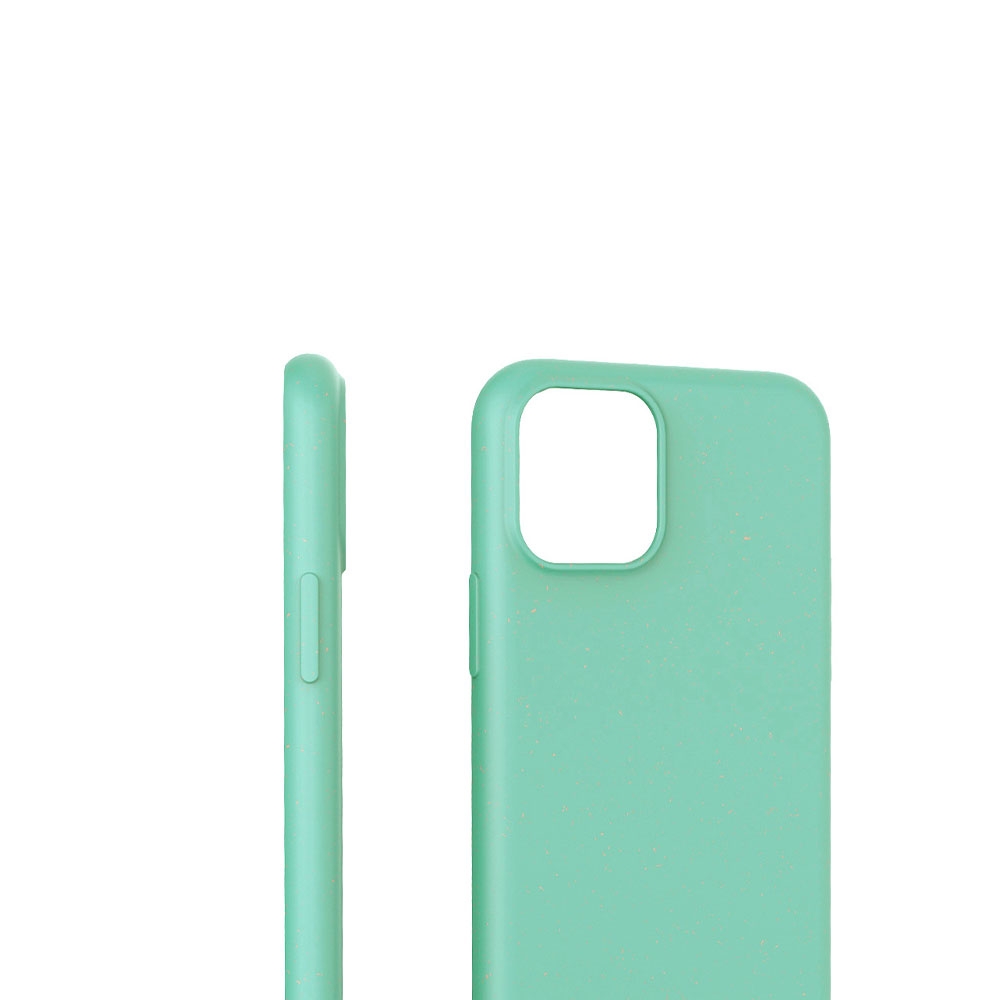 iPhone 11 Pro Max Bio Gummi Schutzhülle Eco Friendly Nachhaltig Kompostierbar - Türkis