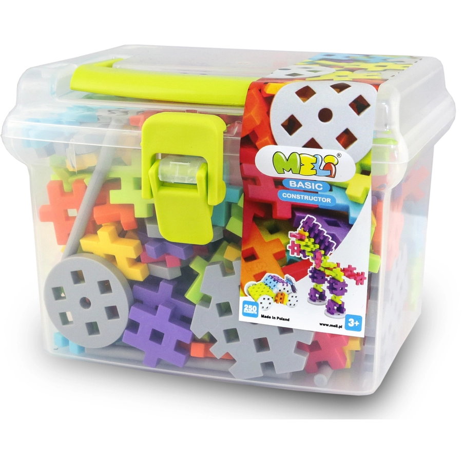 Meli Basic Constructor Travel Box 250 Mehrfarbig