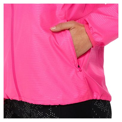 Veste coupe-vent Asics Run Lite-Show Rose Femme
