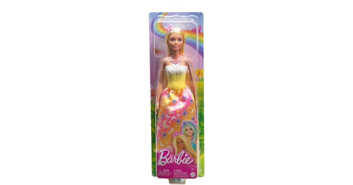 BarbieDreamtopia - Royal - Highlights and yellow butterfly skirt Pop
