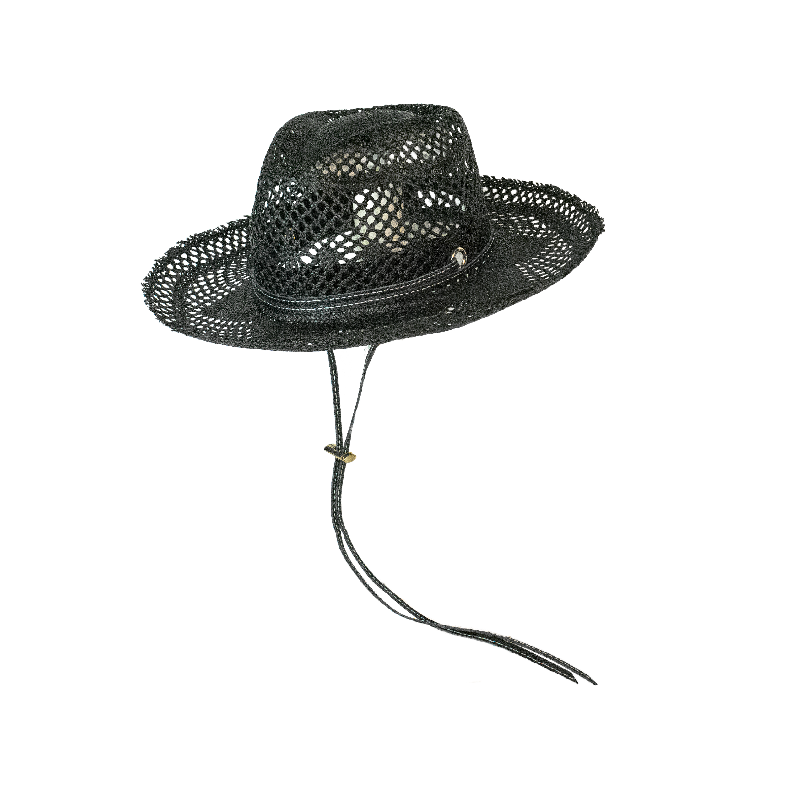 Chapeau Aguacate à tissage ouvert et à long bord