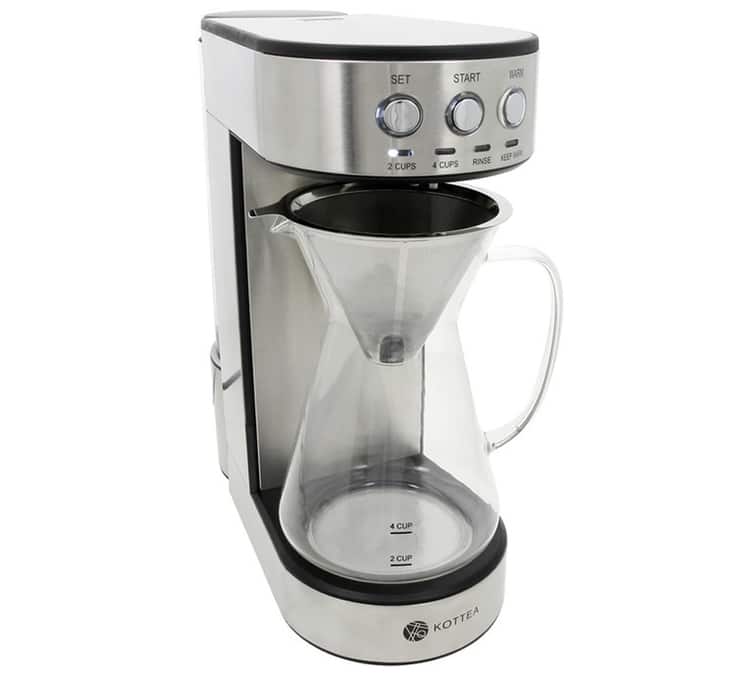 Cafetière KOTTEA CK105 Slow coffee automatique - Inox