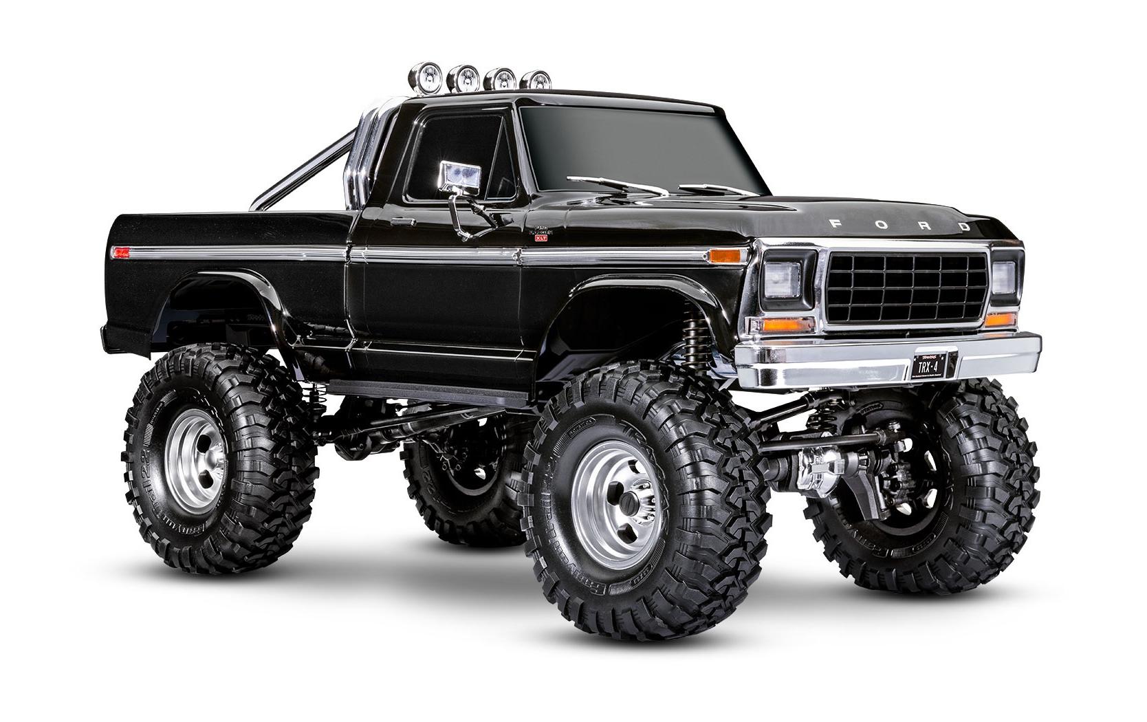 Scale Crawler TRX-4 Ford F-150 HighTrail Schwarz ARTR 1:10<br>Rockcrawler mit 1979 Ford F-150 Pickup Karosserie