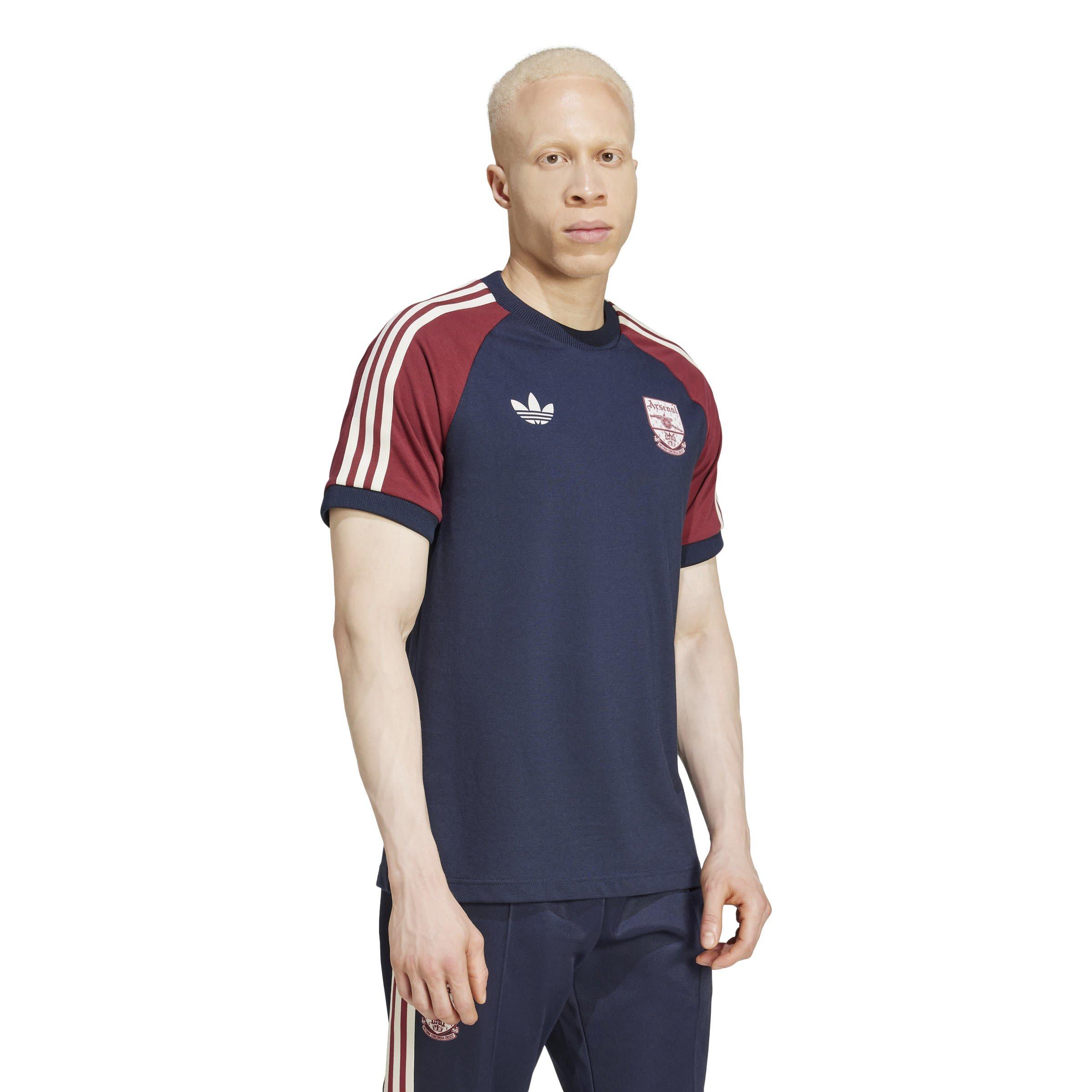 adidas Originals Arsenal Adicolor Classics 3 Stripes T Shirt Adults