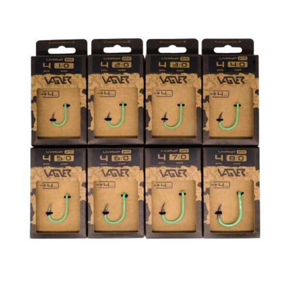 Hameçons Silure Vagner Live Bait Pro (4 pcs)