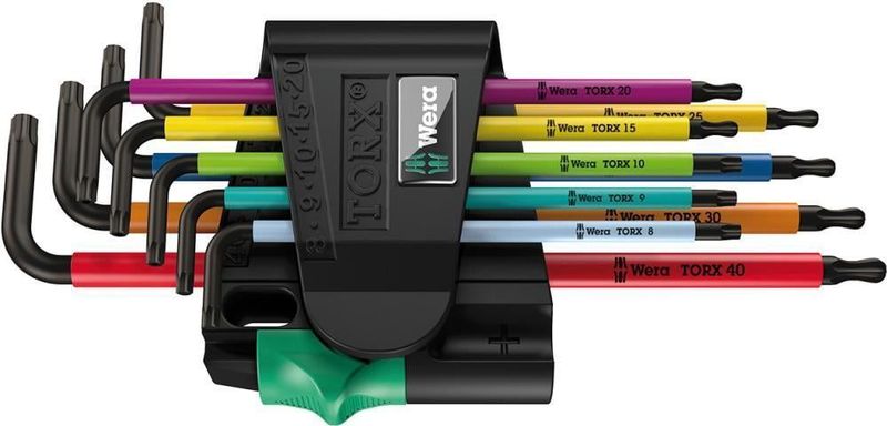 Wera - 05073599001 - Inbussleutelset - Multicolour - 9-delig - Torx